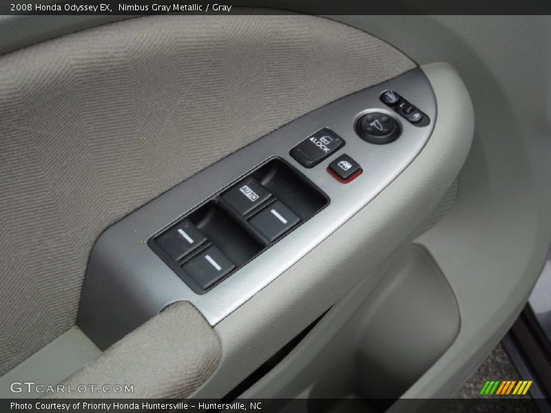 Nimbus Gray Metallic / Gray 2008 Honda Odyssey EX