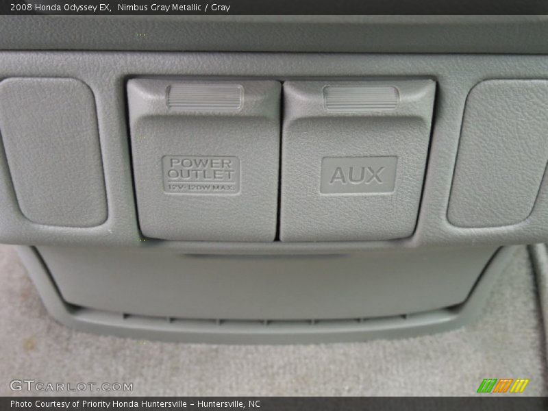 Nimbus Gray Metallic / Gray 2008 Honda Odyssey EX
