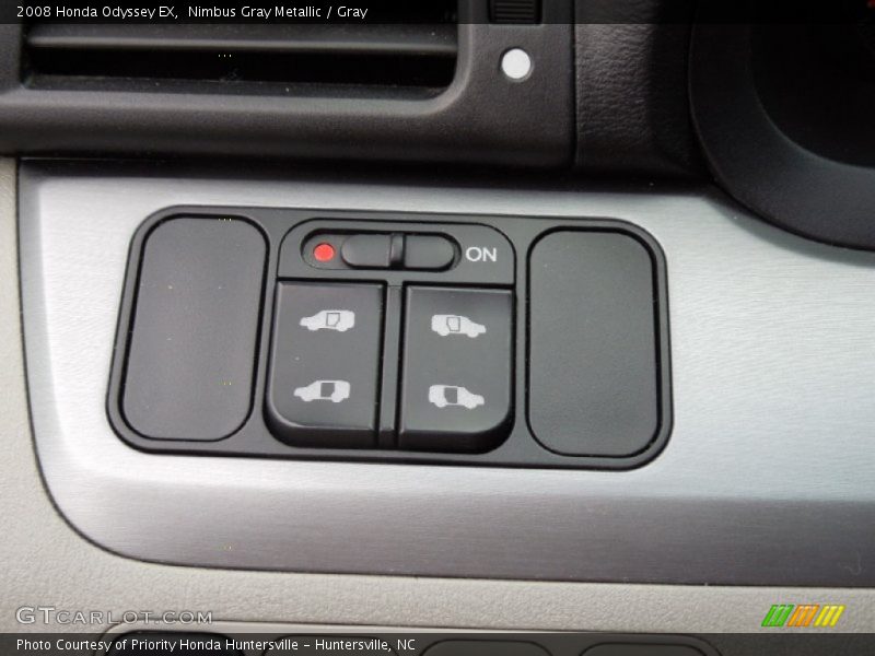 Nimbus Gray Metallic / Gray 2008 Honda Odyssey EX