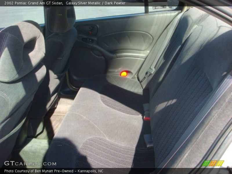 Galaxy Silver Metallic / Dark Pewter 2002 Pontiac Grand Am GT Sedan