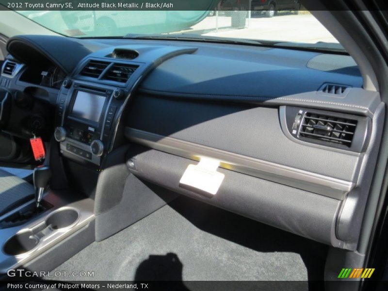 Attitude Black Metallic / Black/Ash 2012 Toyota Camry SE
