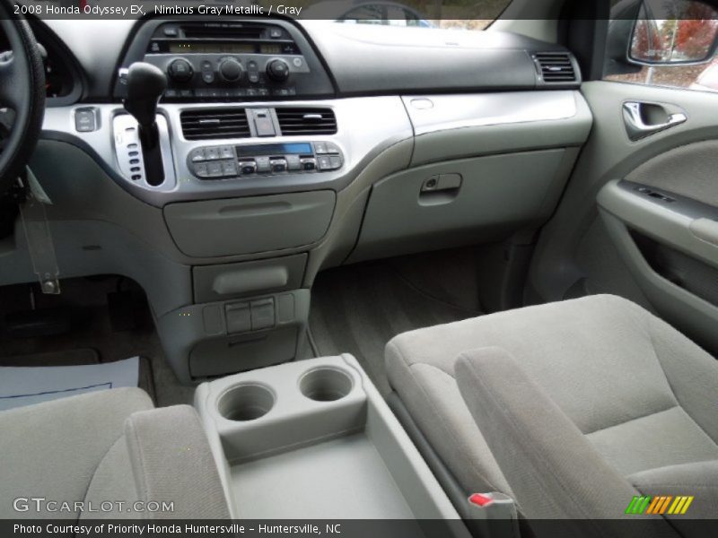 Nimbus Gray Metallic / Gray 2008 Honda Odyssey EX