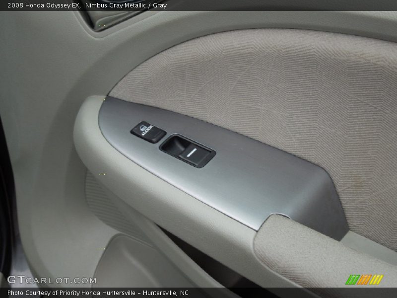Nimbus Gray Metallic / Gray 2008 Honda Odyssey EX