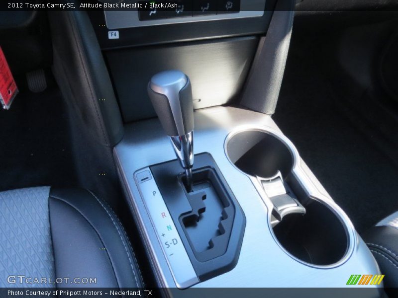 Attitude Black Metallic / Black/Ash 2012 Toyota Camry SE
