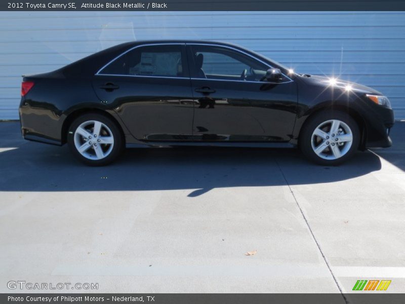 Attitude Black Metallic / Black 2012 Toyota Camry SE