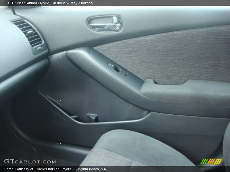 Brilliant Silver / Charcoal 2011 Nissan Altima Hybrid