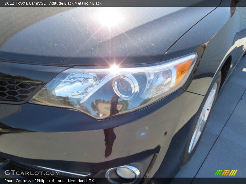 Attitude Black Metallic / Black 2012 Toyota Camry SE
