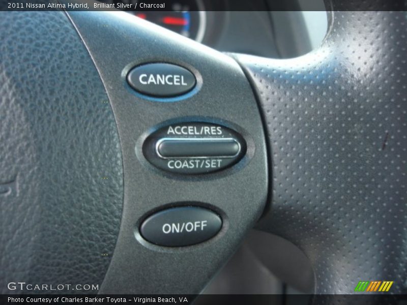 Brilliant Silver / Charcoal 2011 Nissan Altima Hybrid