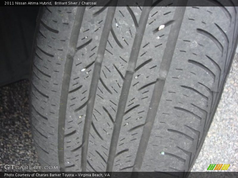 Brilliant Silver / Charcoal 2011 Nissan Altima Hybrid