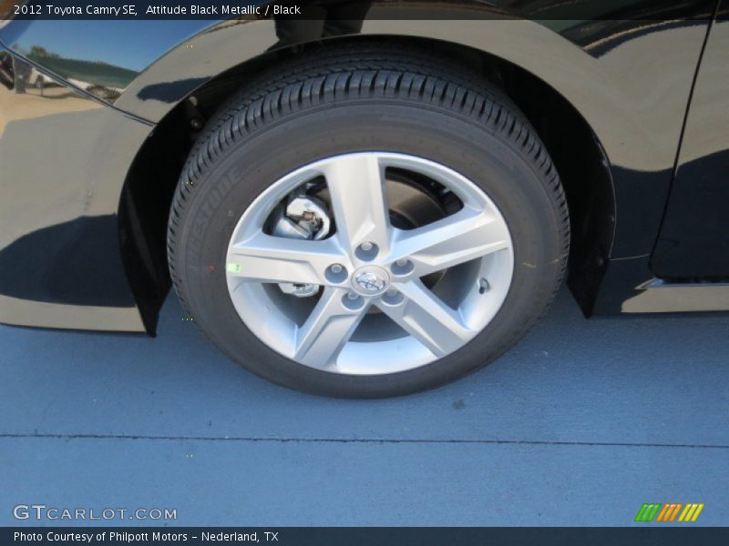 Attitude Black Metallic / Black 2012 Toyota Camry SE