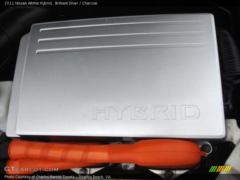  2011 Altima Hybrid Engine - 2.5 Liter GDI DOHC 16-Valve CVTCS 4 Cylinder Gasoline/Electric Hybrid