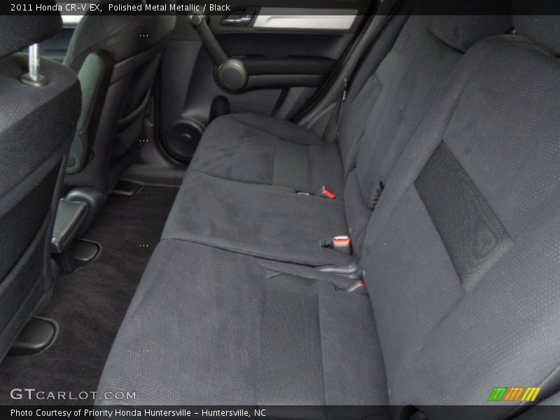 Polished Metal Metallic / Black 2011 Honda CR-V EX
