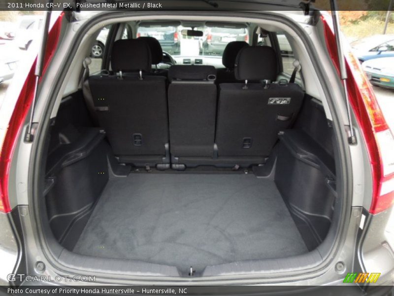 Polished Metal Metallic / Black 2011 Honda CR-V EX