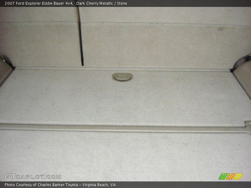 Dark Cherry Metallic / Stone 2007 Ford Explorer Eddie Bauer 4x4