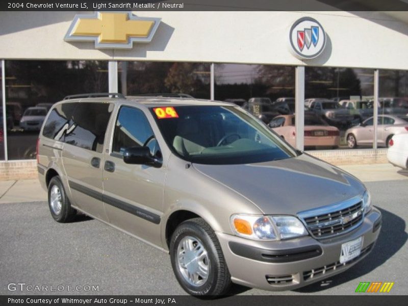 Light Sandrift Metallic / Neutral 2004 Chevrolet Venture LS