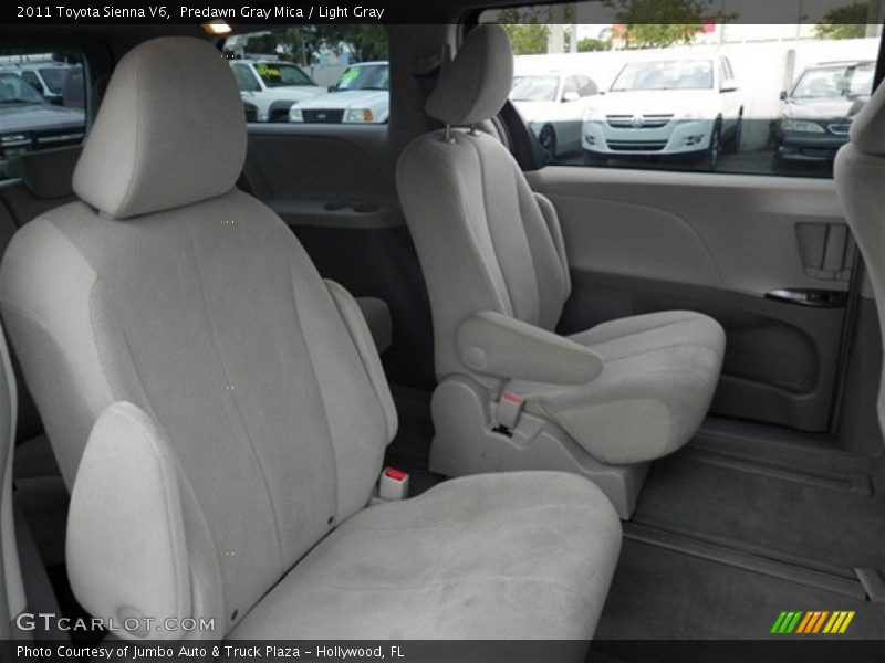 Predawn Gray Mica / Light Gray 2011 Toyota Sienna V6