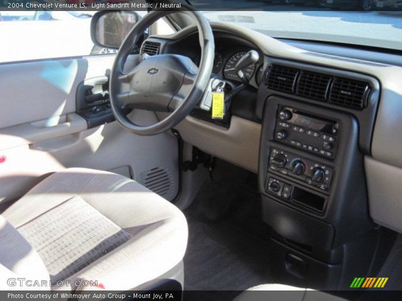 Light Sandrift Metallic / Neutral 2004 Chevrolet Venture LS