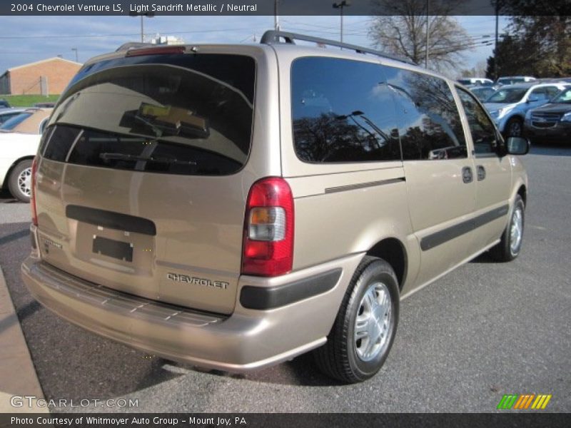Light Sandrift Metallic / Neutral 2004 Chevrolet Venture LS