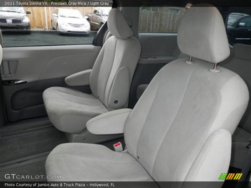 Predawn Gray Mica / Light Gray 2011 Toyota Sienna V6