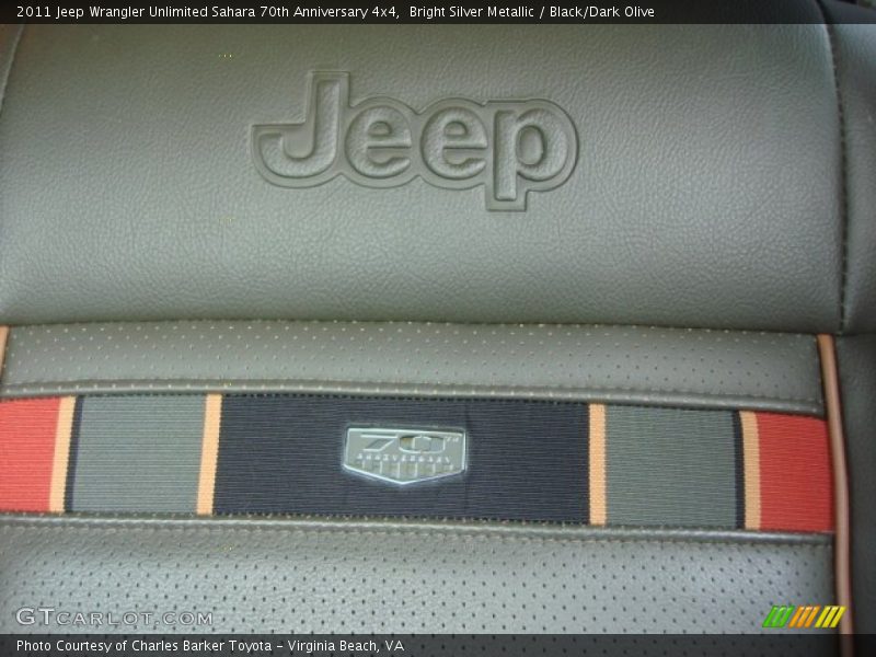  2011 Wrangler Unlimited Sahara 70th Anniversary 4x4 Logo
