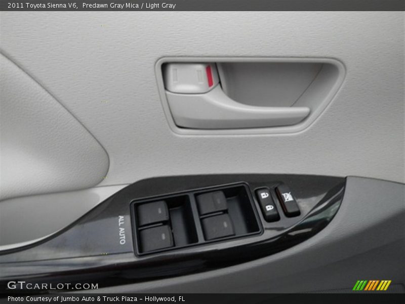 Predawn Gray Mica / Light Gray 2011 Toyota Sienna V6