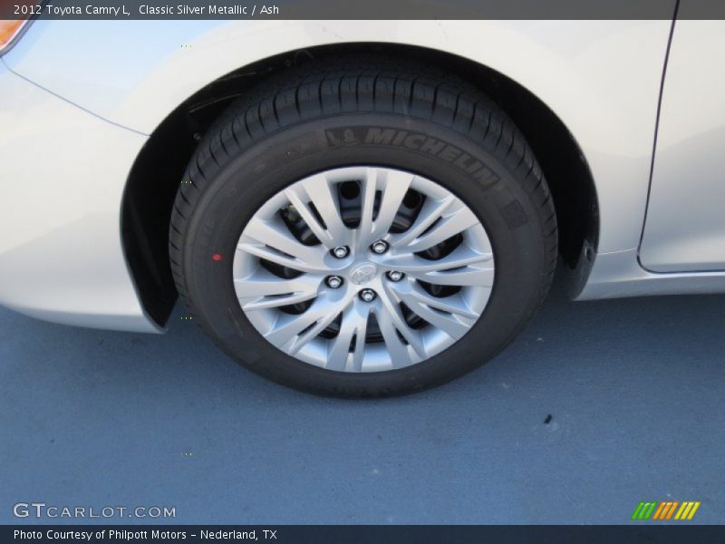 Classic Silver Metallic / Ash 2012 Toyota Camry L