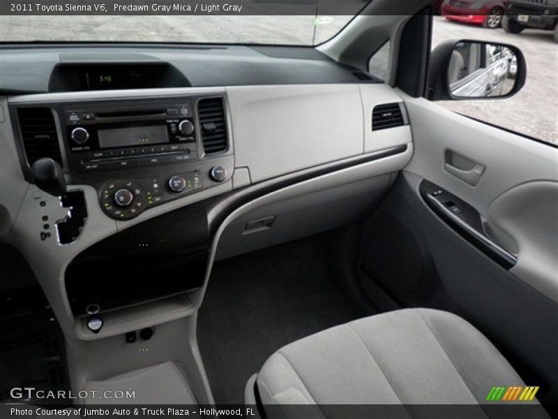 Predawn Gray Mica / Light Gray 2011 Toyota Sienna V6