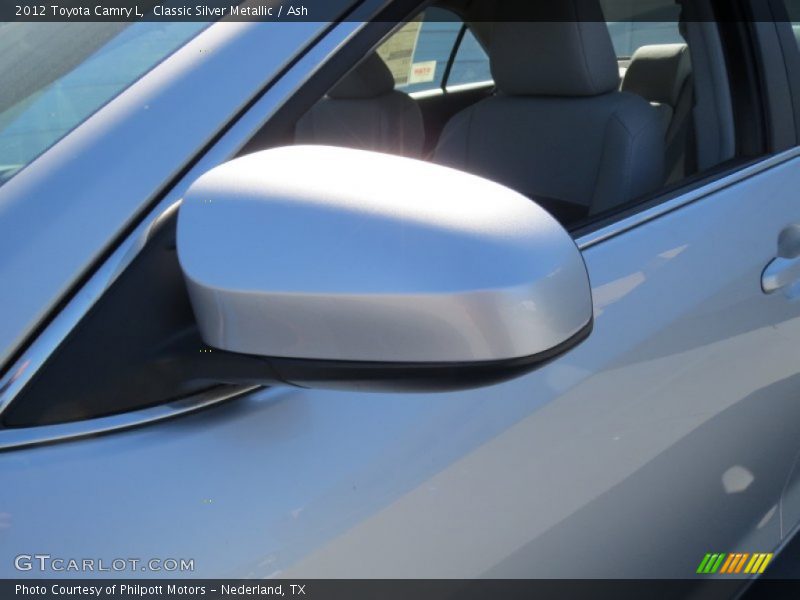 Classic Silver Metallic / Ash 2012 Toyota Camry L