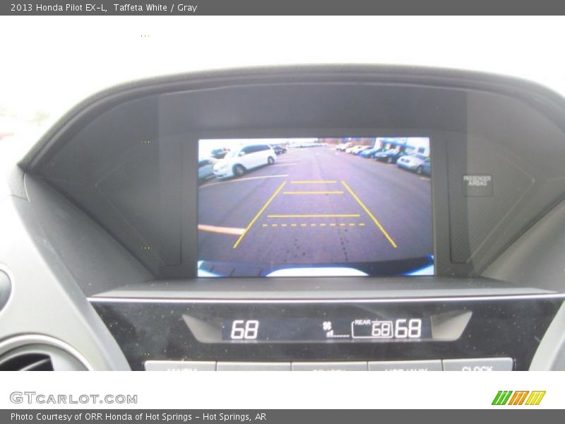 Taffeta White / Gray 2013 Honda Pilot EX-L
