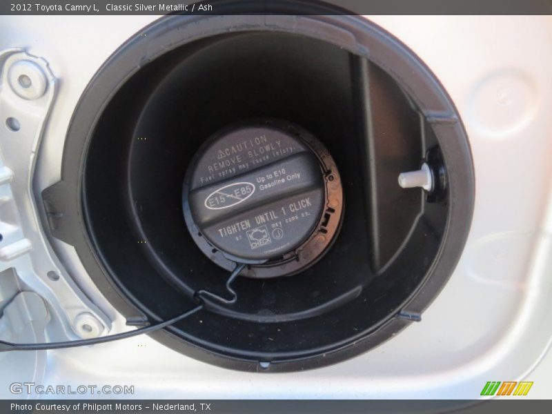 Classic Silver Metallic / Ash 2012 Toyota Camry L