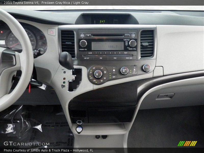 Predawn Gray Mica / Light Gray 2011 Toyota Sienna V6
