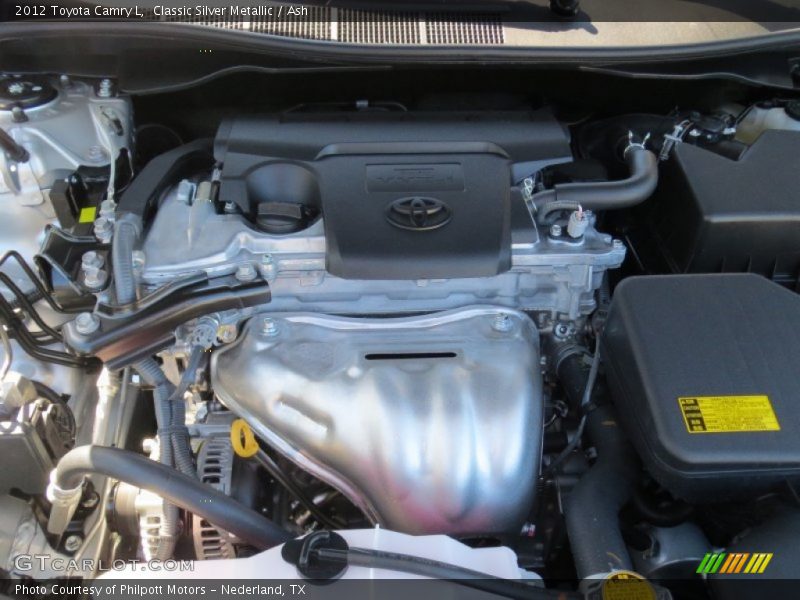 Classic Silver Metallic / Ash 2012 Toyota Camry L