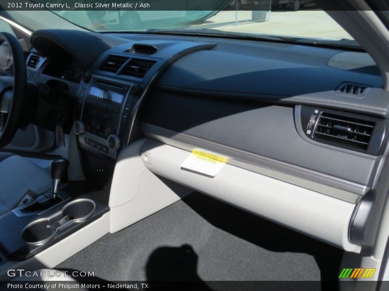 Classic Silver Metallic / Ash 2012 Toyota Camry L