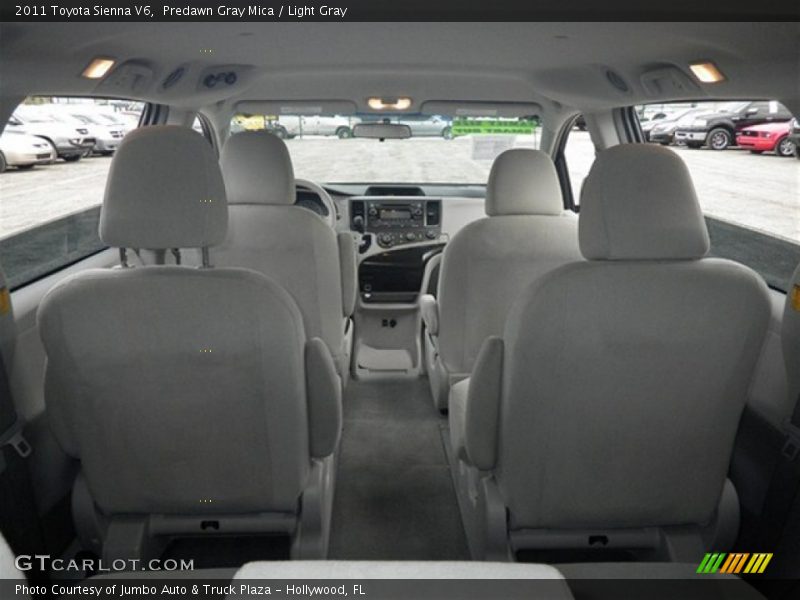 Predawn Gray Mica / Light Gray 2011 Toyota Sienna V6