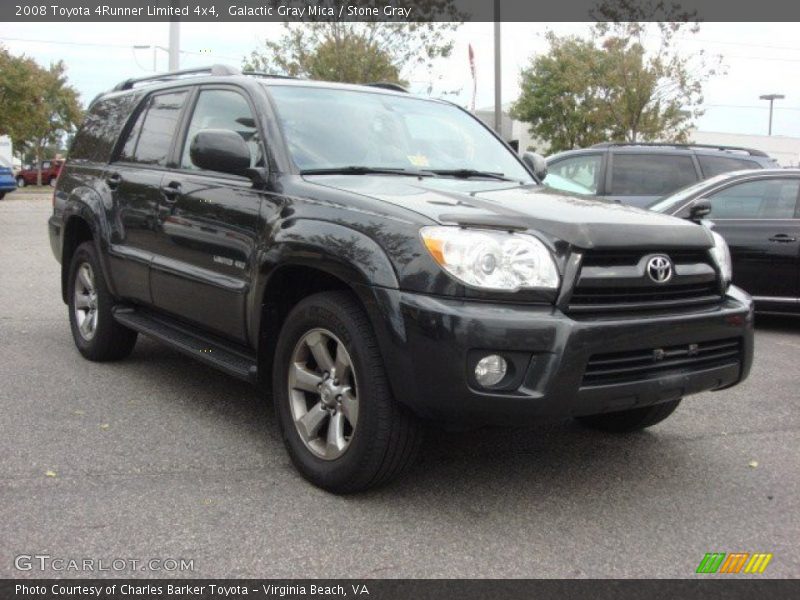 Galactic Gray Mica / Stone Gray 2008 Toyota 4Runner Limited 4x4