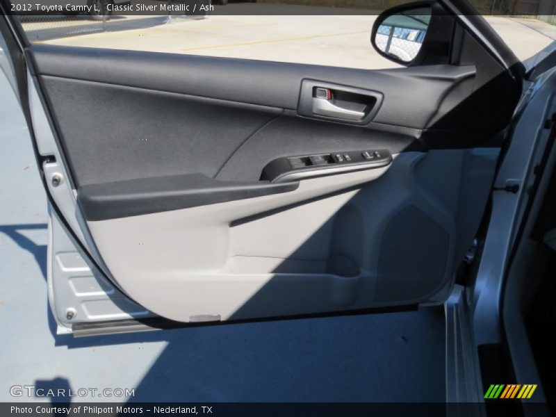 Classic Silver Metallic / Ash 2012 Toyota Camry L