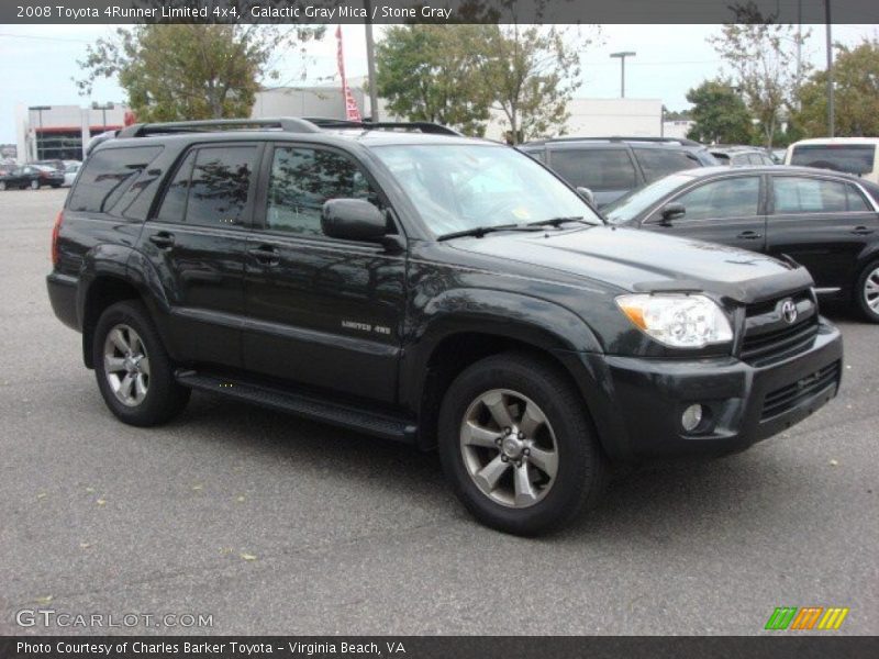 Galactic Gray Mica / Stone Gray 2008 Toyota 4Runner Limited 4x4