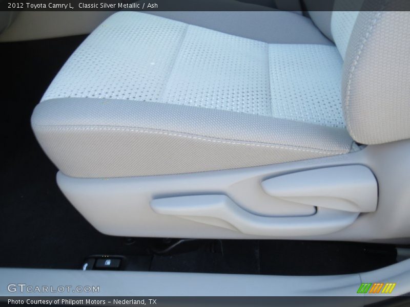 Classic Silver Metallic / Ash 2012 Toyota Camry L