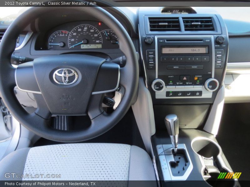 Classic Silver Metallic / Ash 2012 Toyota Camry L