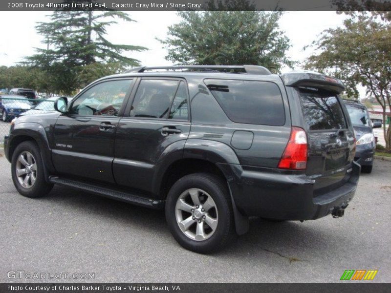 Galactic Gray Mica / Stone Gray 2008 Toyota 4Runner Limited 4x4