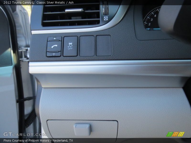 Classic Silver Metallic / Ash 2012 Toyota Camry L