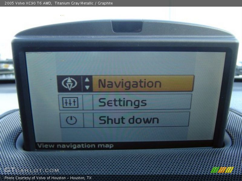 Navigation of 2005 XC90 T6 AWD