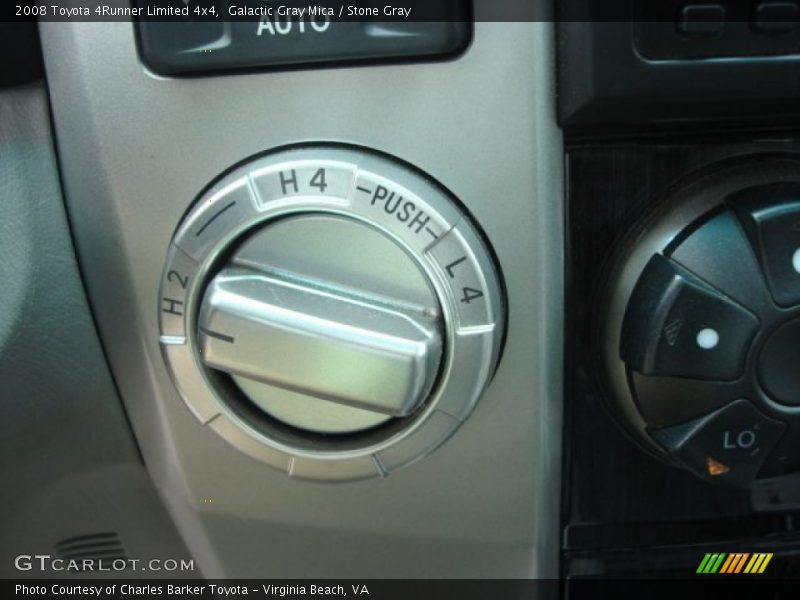 Galactic Gray Mica / Stone Gray 2008 Toyota 4Runner Limited 4x4