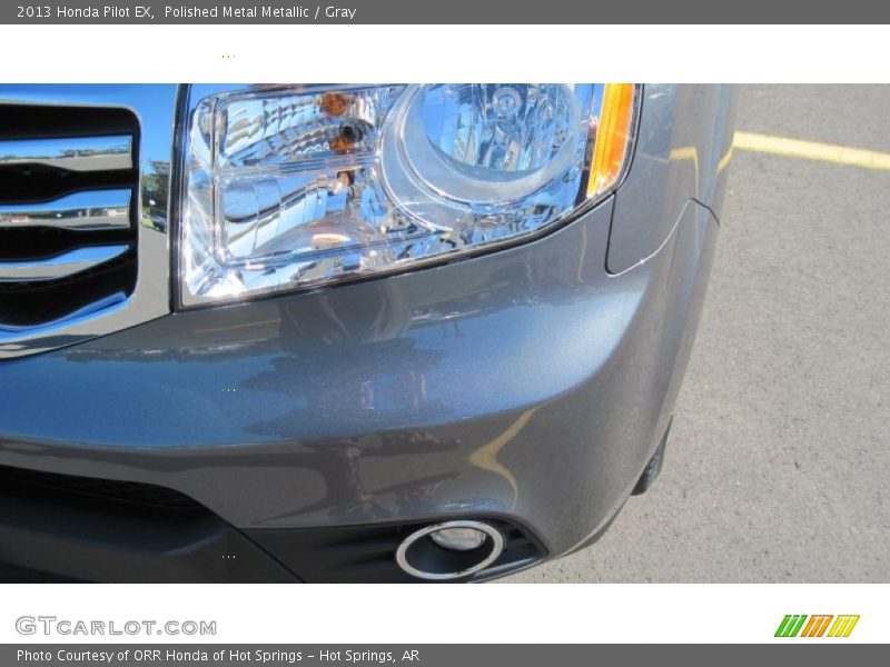 Polished Metal Metallic / Gray 2013 Honda Pilot EX