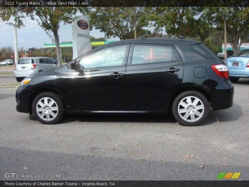 Black Sand Pearl / Ash 2012 Toyota Matrix L
