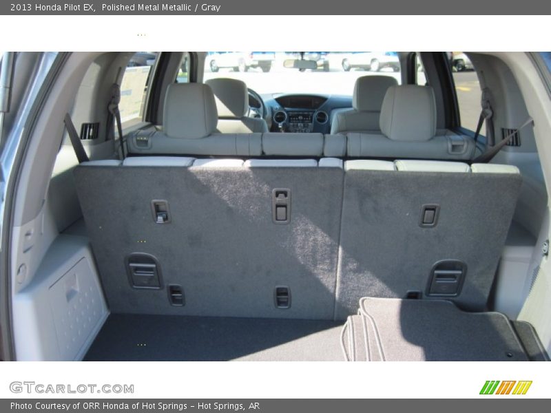 Polished Metal Metallic / Gray 2013 Honda Pilot EX