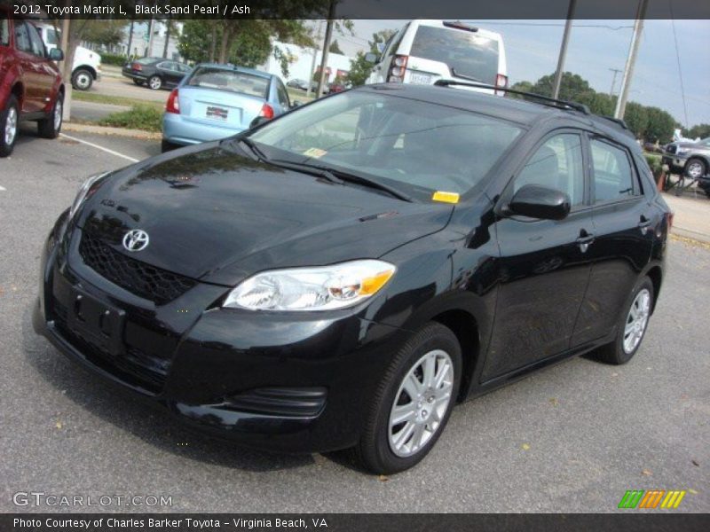 Black Sand Pearl / Ash 2012 Toyota Matrix L