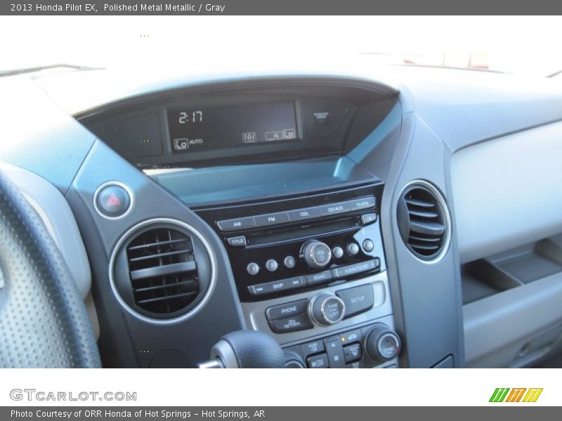 Polished Metal Metallic / Gray 2013 Honda Pilot EX