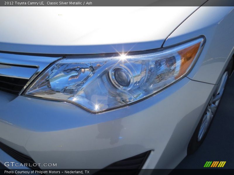 Classic Silver Metallic / Ash 2012 Toyota Camry LE