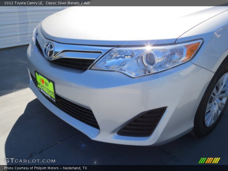 Classic Silver Metallic / Ash 2012 Toyota Camry LE